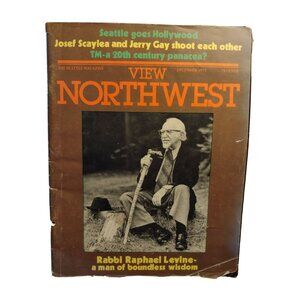 The Seattle Magazine View Northwest Dec 1975 Rabbi Raphael Levine